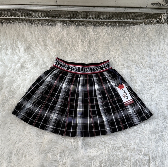 Limited Too Girls Plaid Skort Set. Size Medium (10). New. - Picture 1 of 6